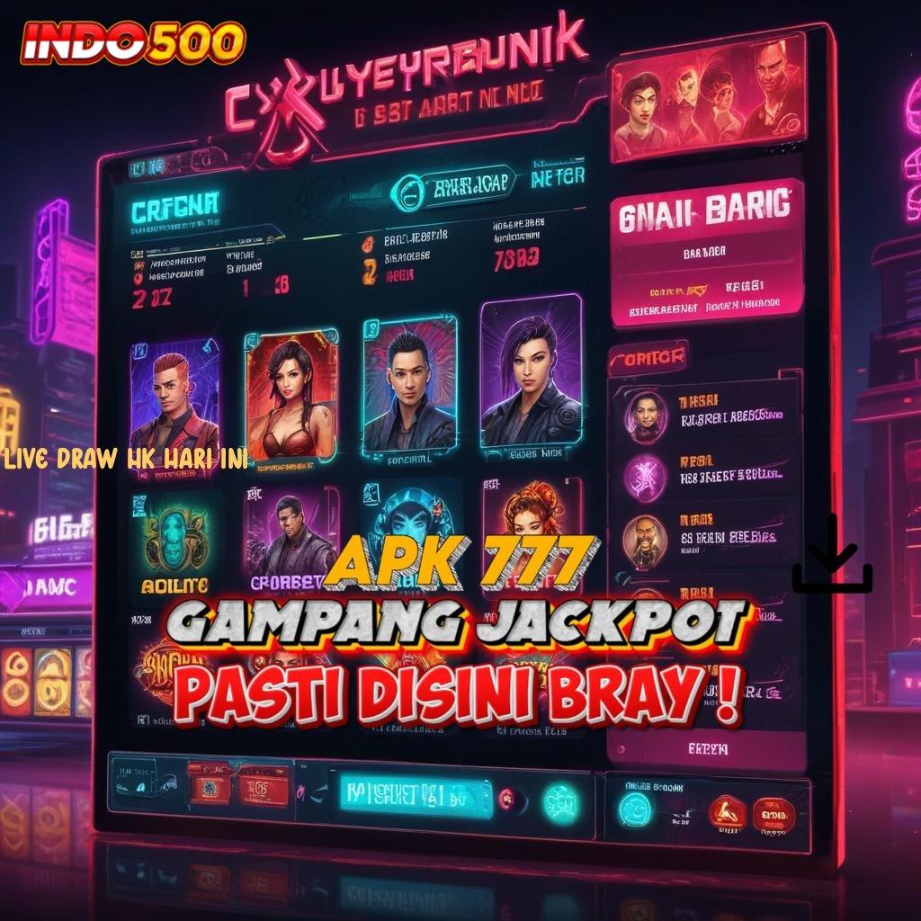 LIVE DRAW HK HARI INI Event Android iOS Bonus Besar Pondasi