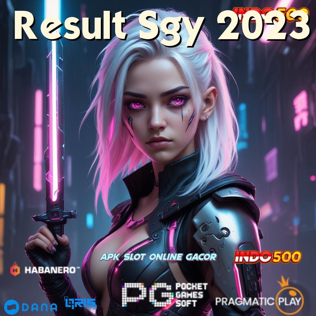 Result Sgy 2023