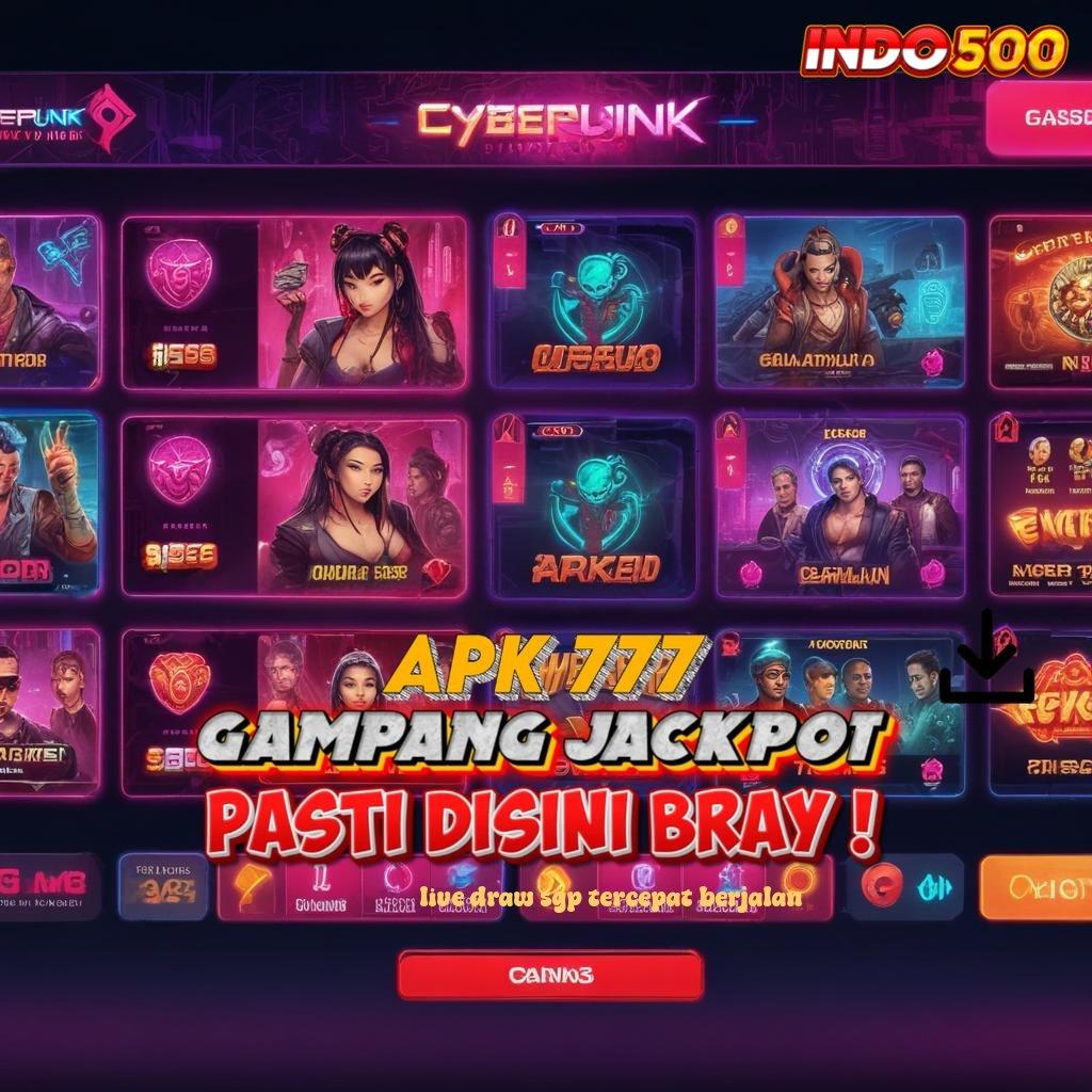 LIVE DRAW SGP TERCEPAT BERJALAN ✨ Bonusnya Modal Online 15 Depo