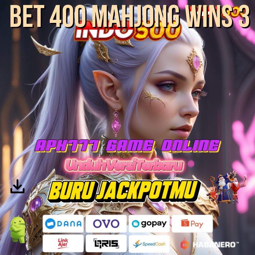 BET 400 MAHJONG WINS 3 ✅ Auto Spin Semangat Versi Receh Hoki