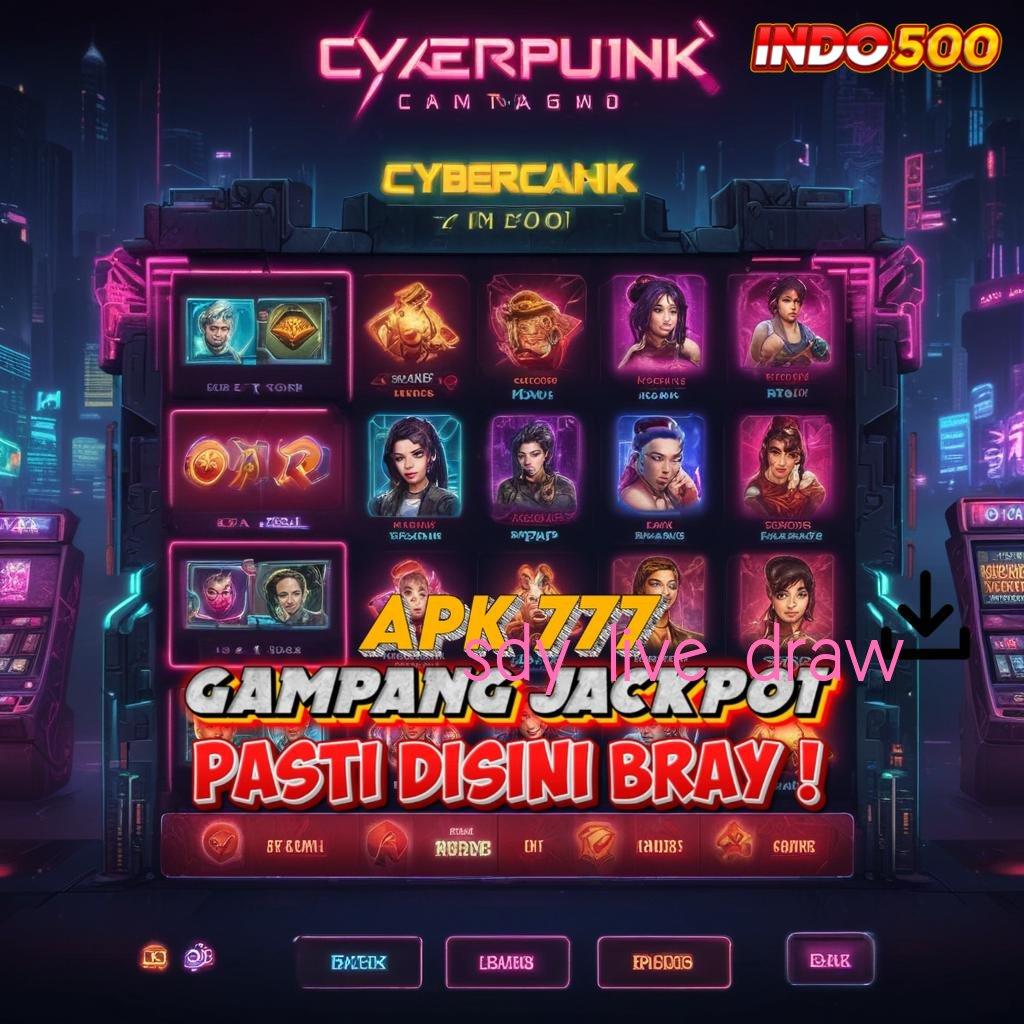 SDY LIVE DRAW : Area Kerja Digital untuk Game Slot Modern