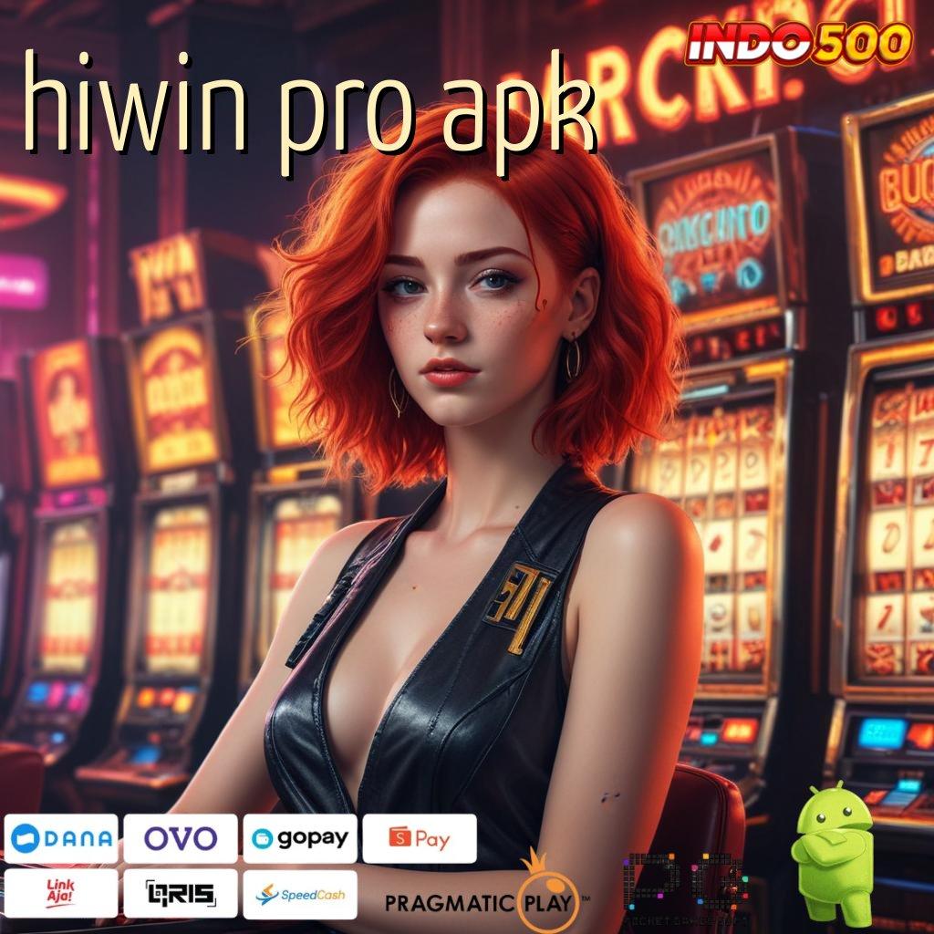 HIWIN PRO APK akun baru dengan password untuk auto win dalam keberuntungan