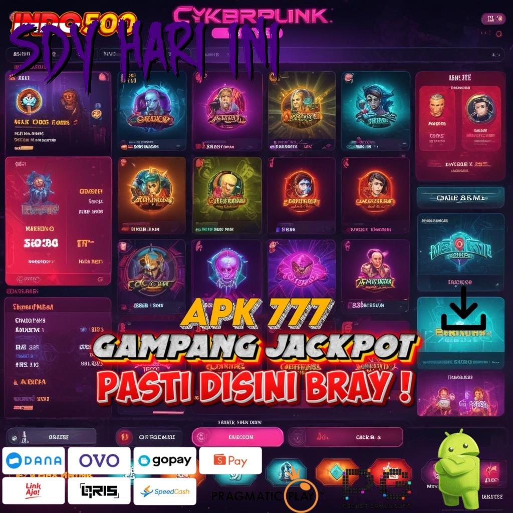 SDY HARI INI Slot Aplikasi Versi Spektakuler