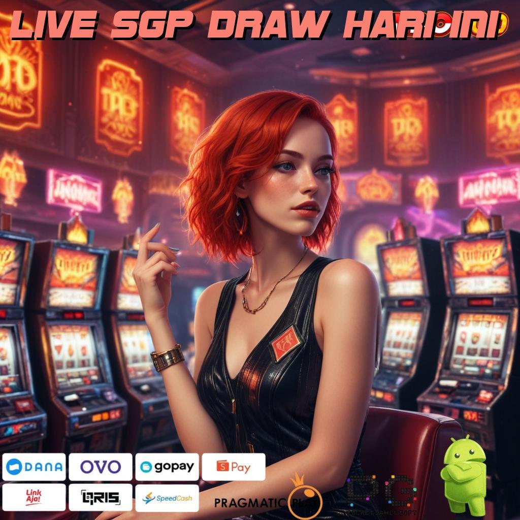 LIVE SGP DRAW HARI INI Depo Dana 5rb Strategi Terbaru