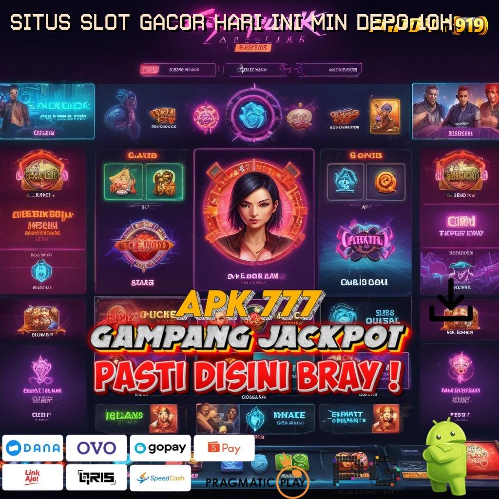 SITUS SLOT GACOR HARI INI MIN DEPO 10K @ Uang Receh, Jackpot Ceria! Serius, Gak Main-main!