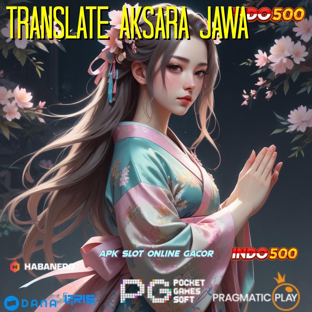 Translate Aksara Jawa