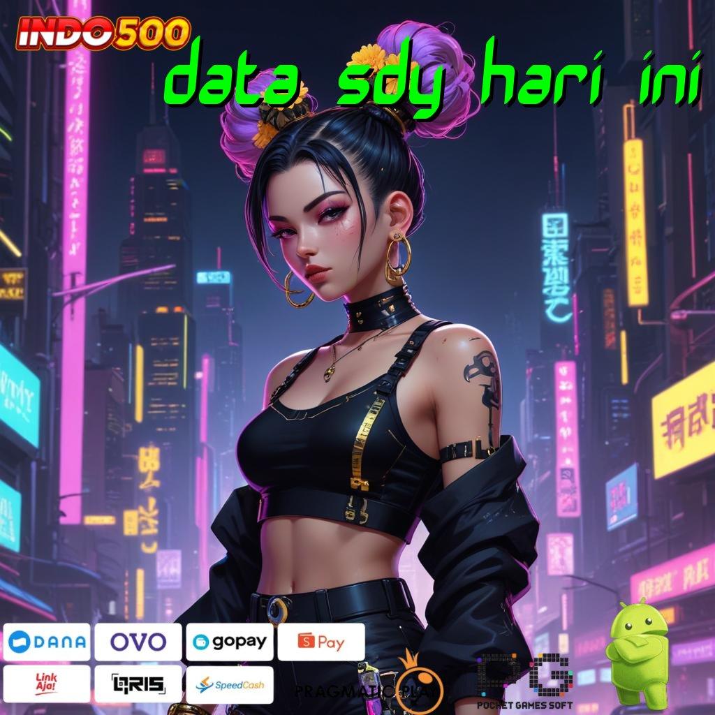 DATA SDY HARI INI Informasi Spin Jackpot Terkini