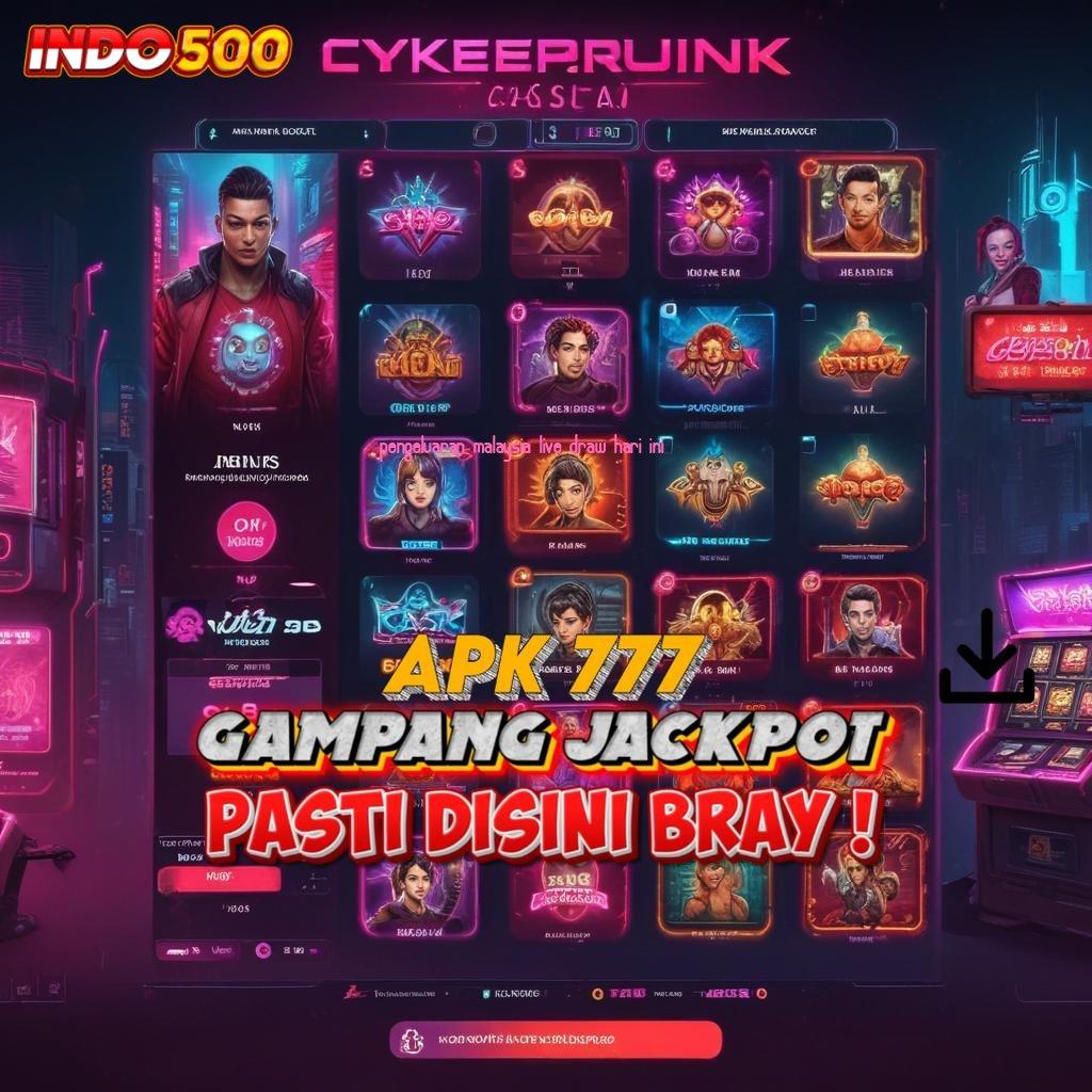 PENGELUARAN MALAYSIA LIVE DRAW HARI INI kemenangan pasti menang