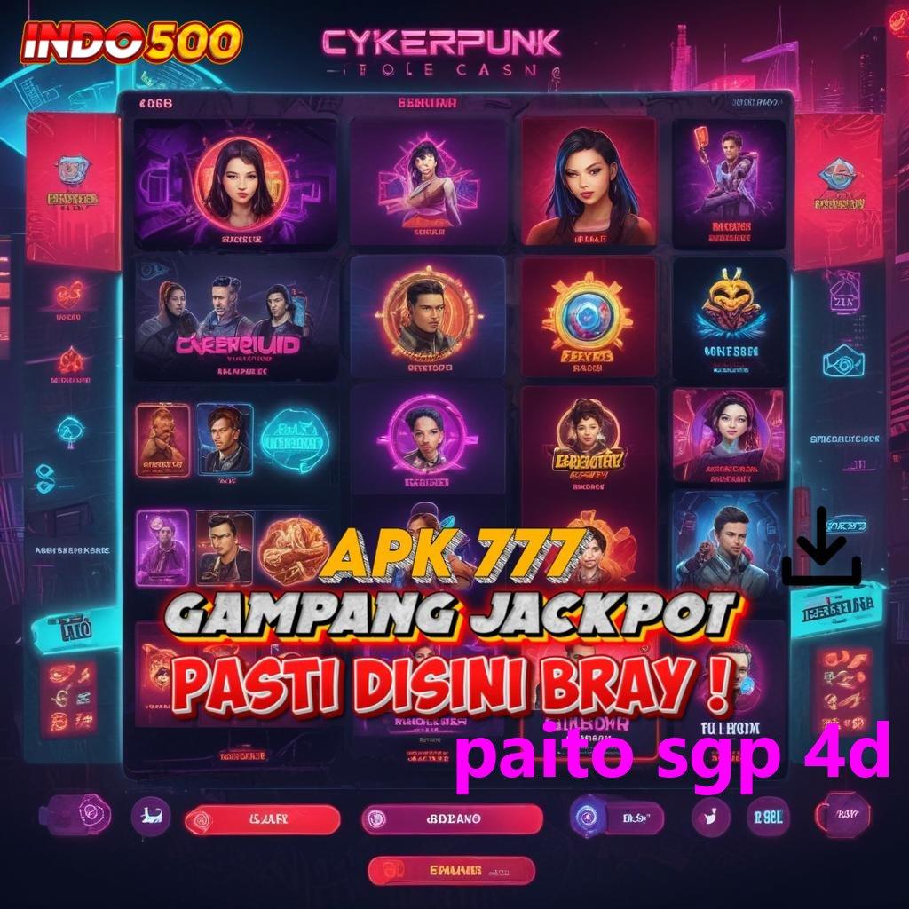 PAITO SGP 4D 🥇 penghubung virtual akses online laman web