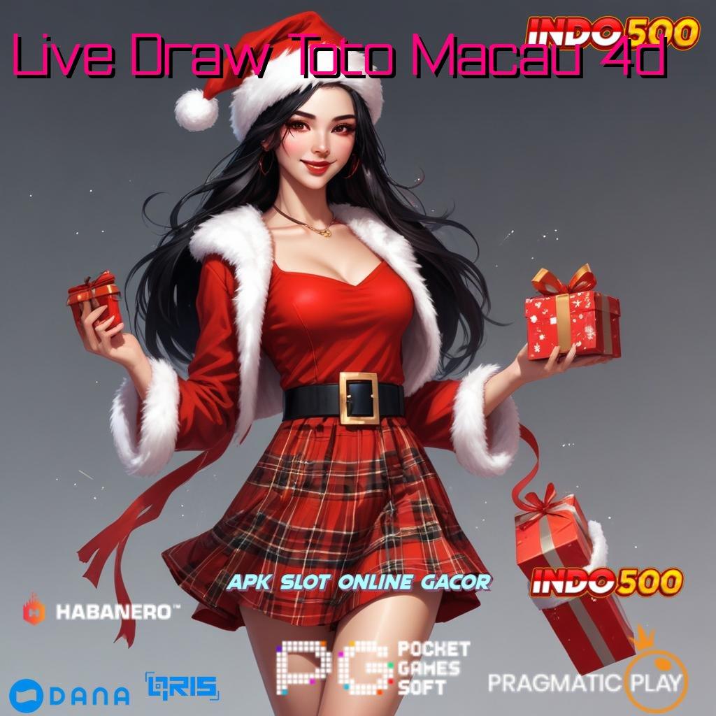 Live Draw Toto Macau 4d