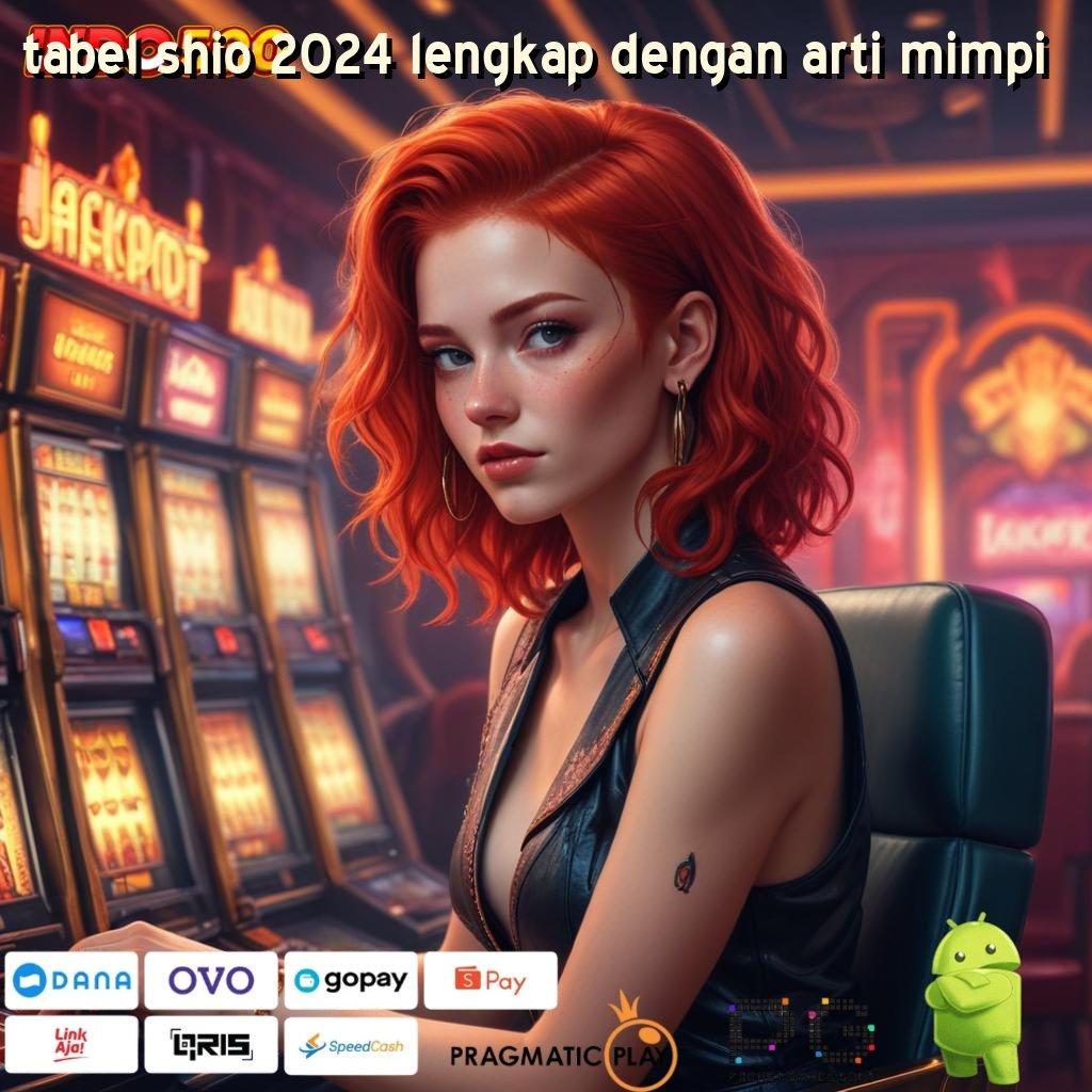 TABEL SHIO 2024 LENGKAP DENGAN ARTI MIMPI Versi Baru Jalur Spin Cepat