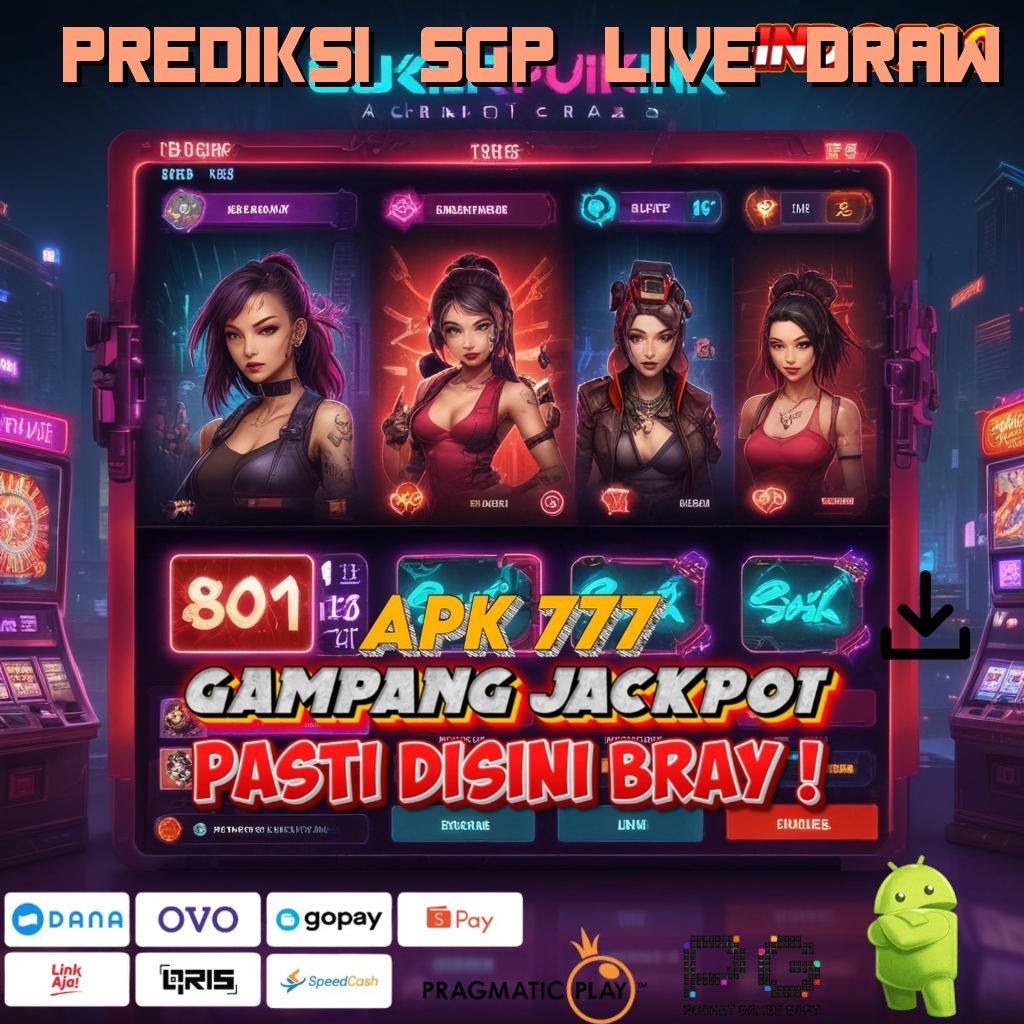 PREDIKSI SGP LIVE DRAW Pusat Kreativitas Digital Dengan RTP Terbaru Unggul