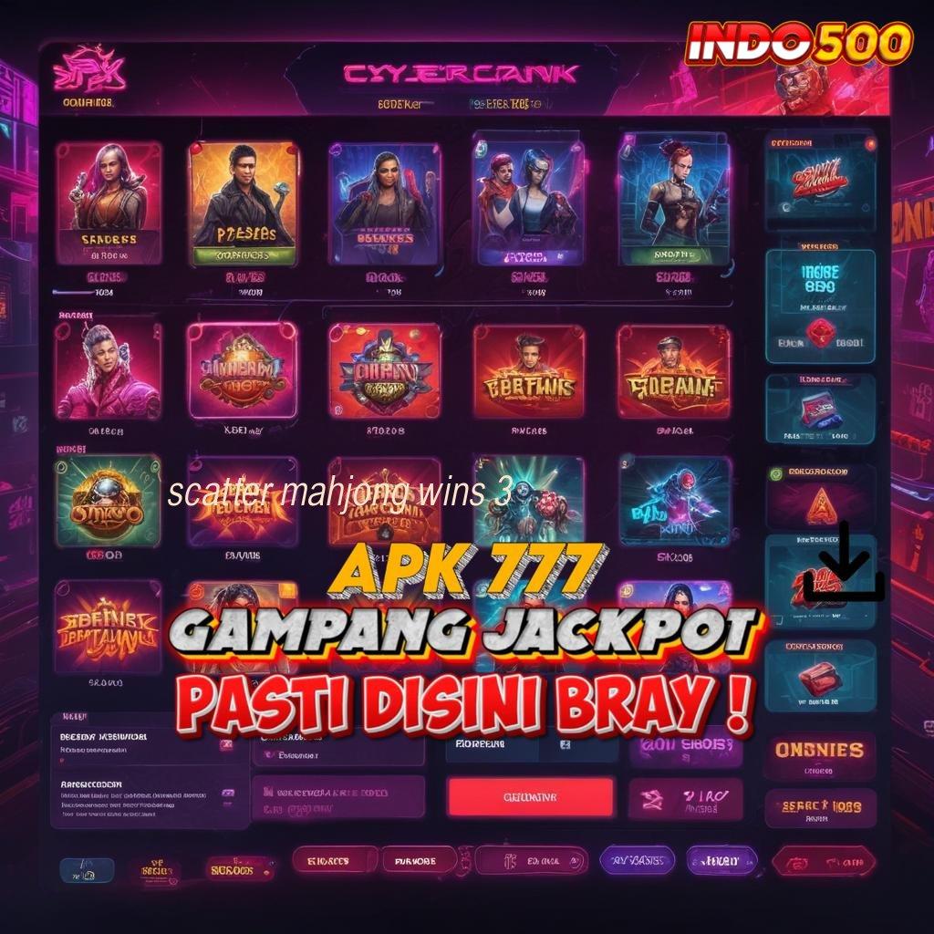 SCATTER MAHJONG WINS 3 ✅ pojok untung mesin sultan langsung tanpa kendala