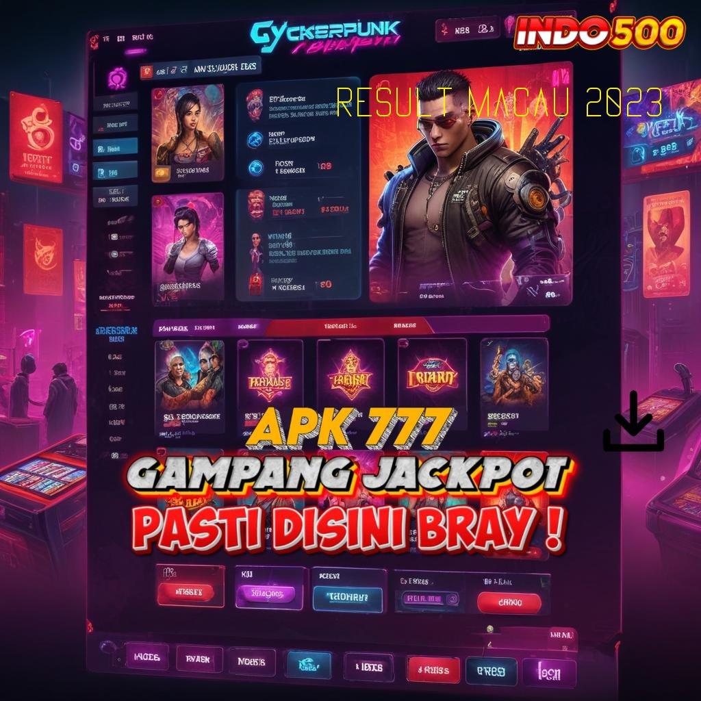 RESULT MACAU 2023 ➰ Penghubung Virtual Mesin Jackpot Tiada Hambatan